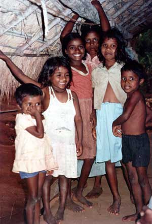 Vedda children