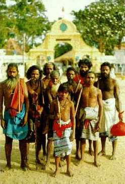 Veddas at Kataragama Devale